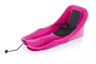 Luge bébé avec ceinture de sécurité - Tempo Snow TGX-250 - PINK