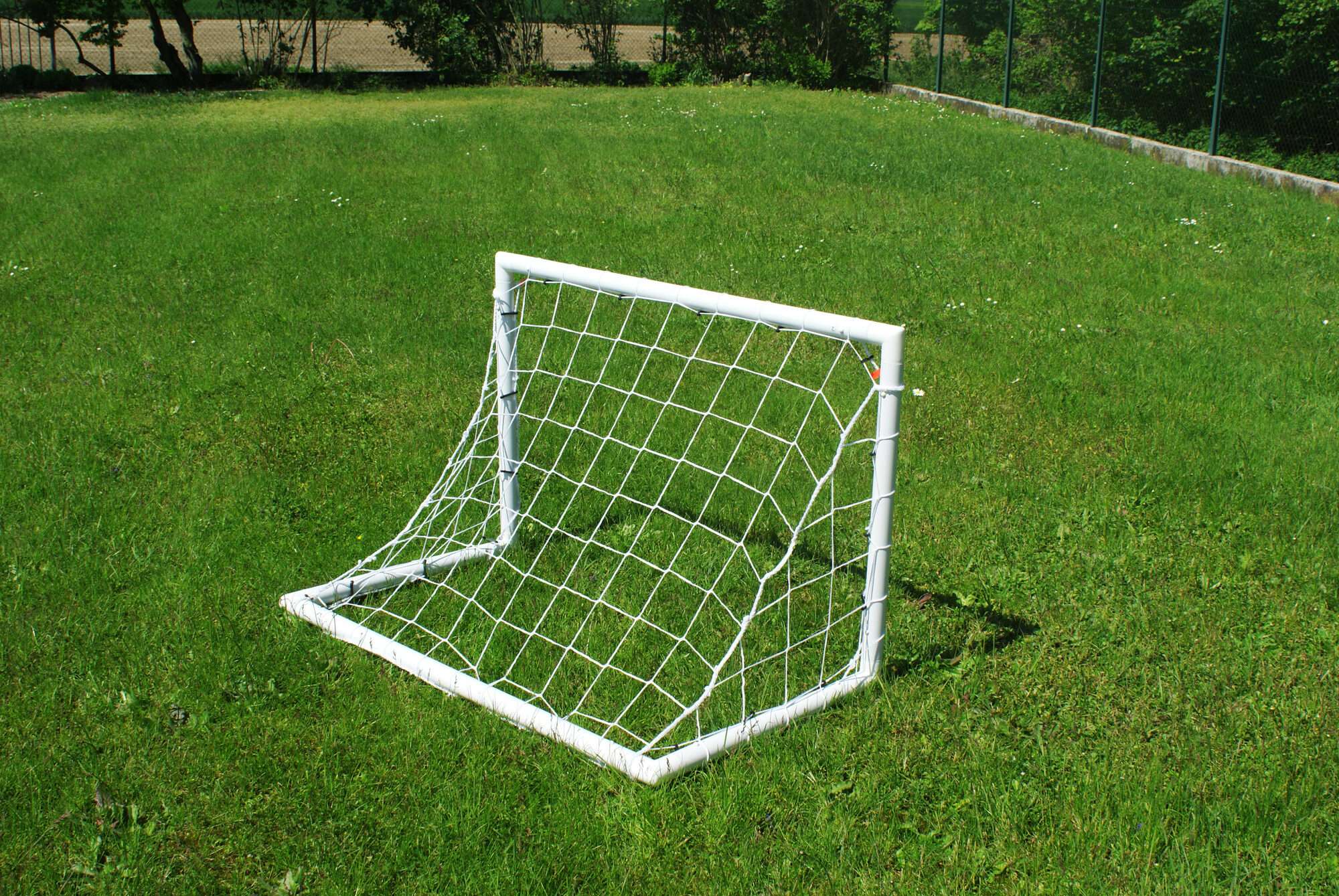 Image du produit : But de foot FUN - 1,2 x 0,8m  - uPVC - Blanc