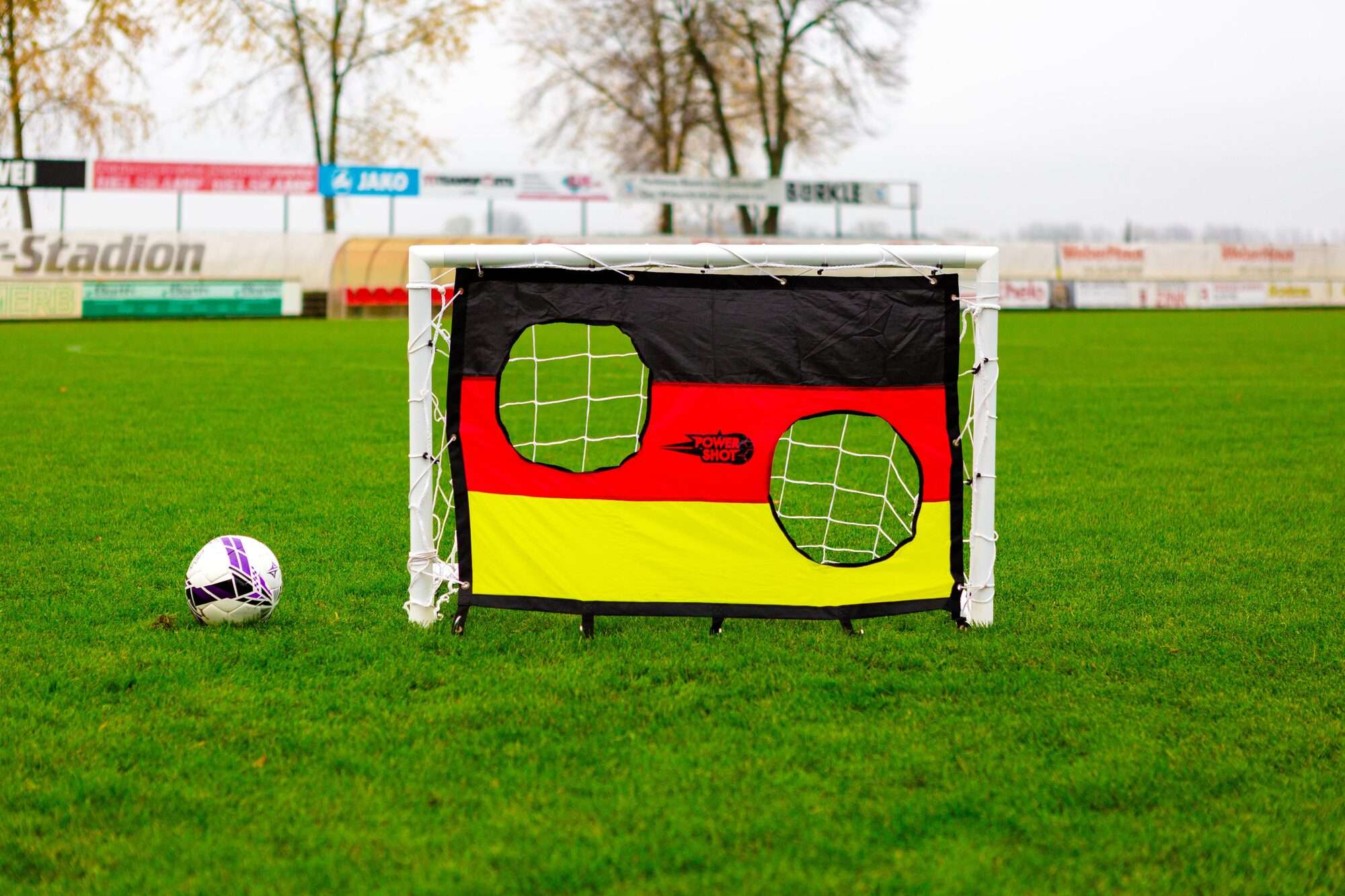 Image du produit : But de foot FUN - 1,2 x 0,8m  - uPVC - Blanc