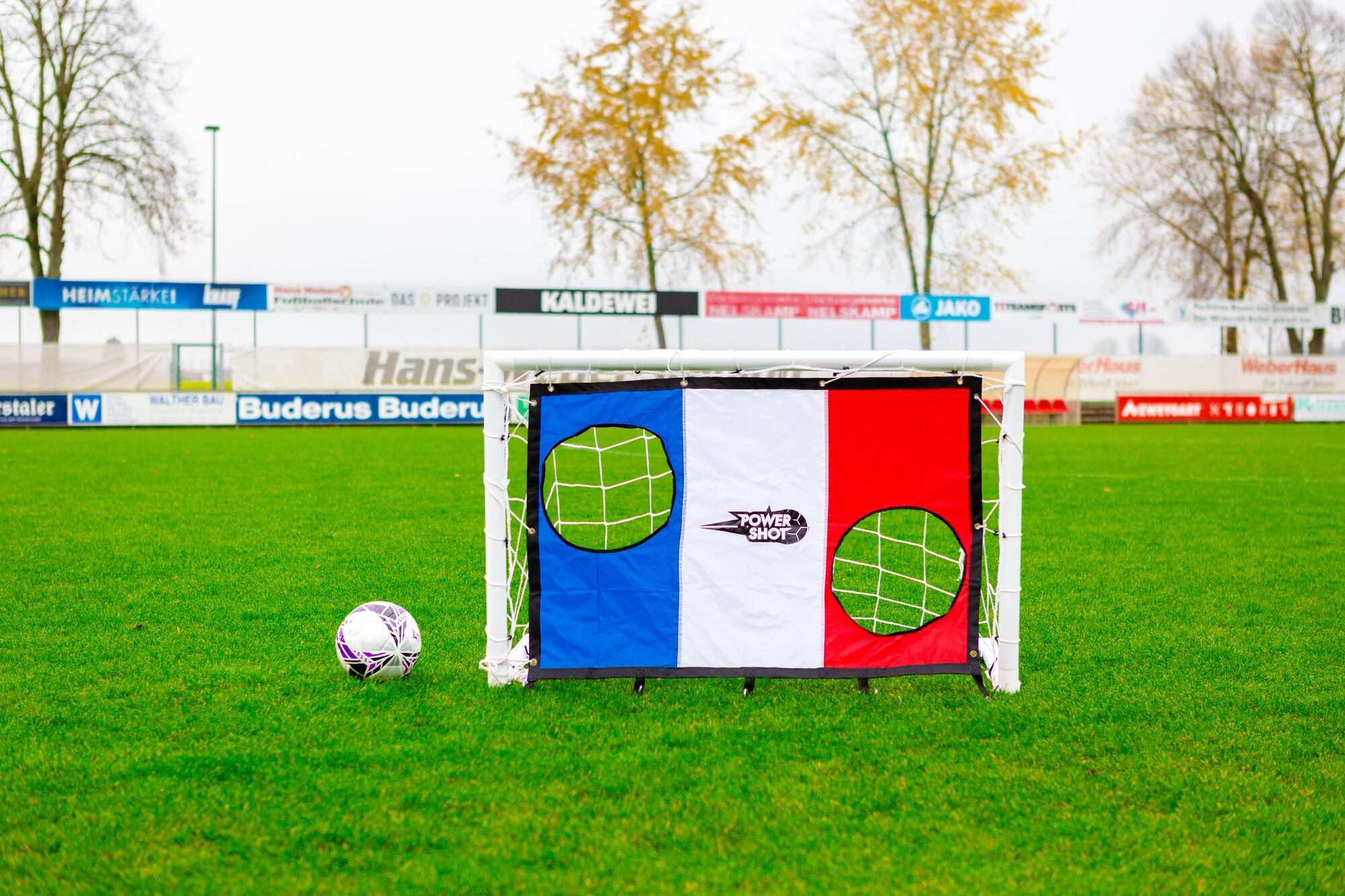 Image du produit : But de foot FUN - 1,2 x 0,8m  - uPVC - Blanc