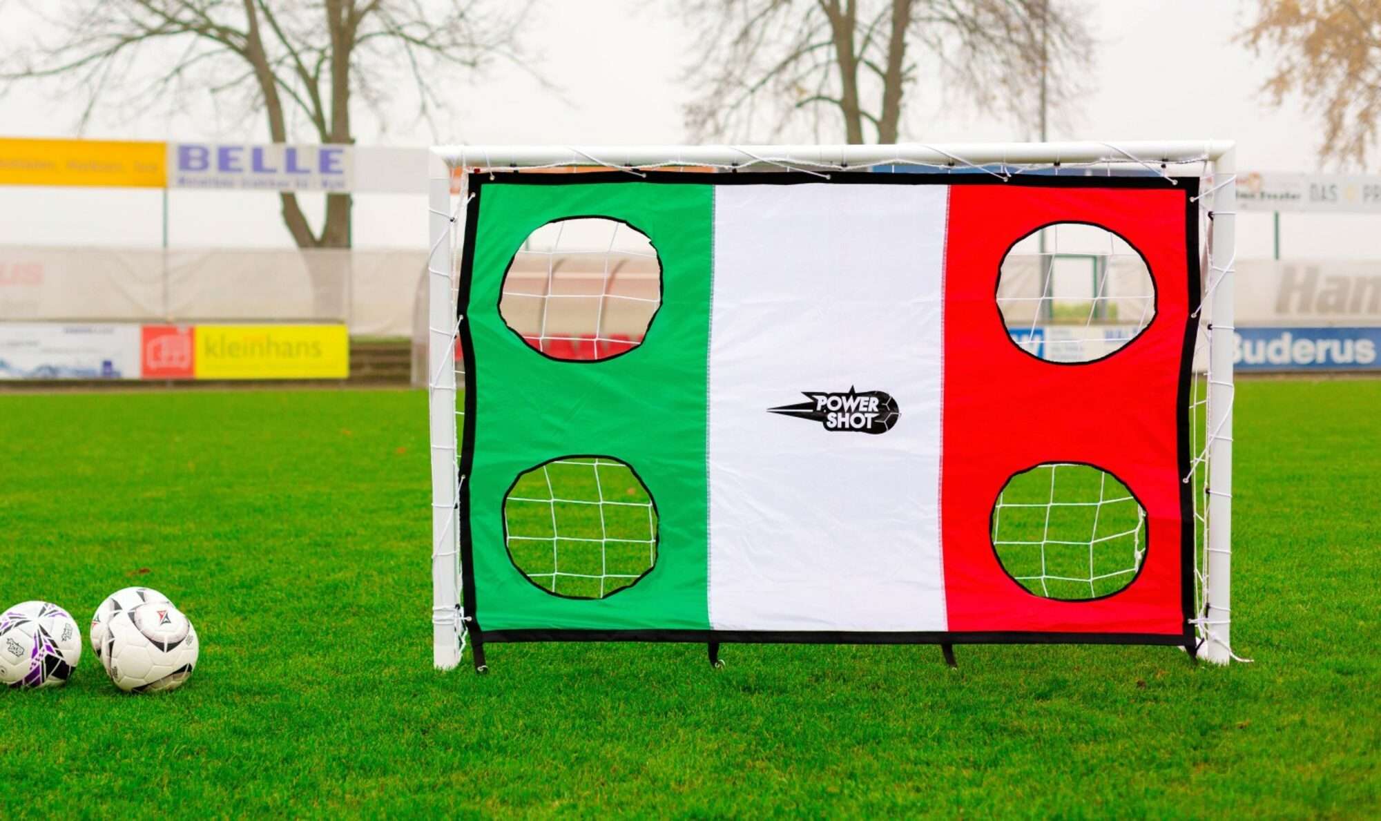 Image du produit : But de foot - 1.8 x 1.2m - uPVC - Blanc