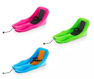 Luge bébé TEMPO SNOW - avec ceinture de sécurité - Couleur au choix !