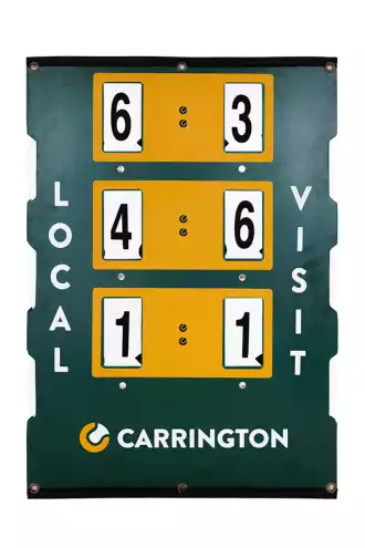 CARRINGTON® - Tableau d'affichage pour terrain de tennis - 82x58cm