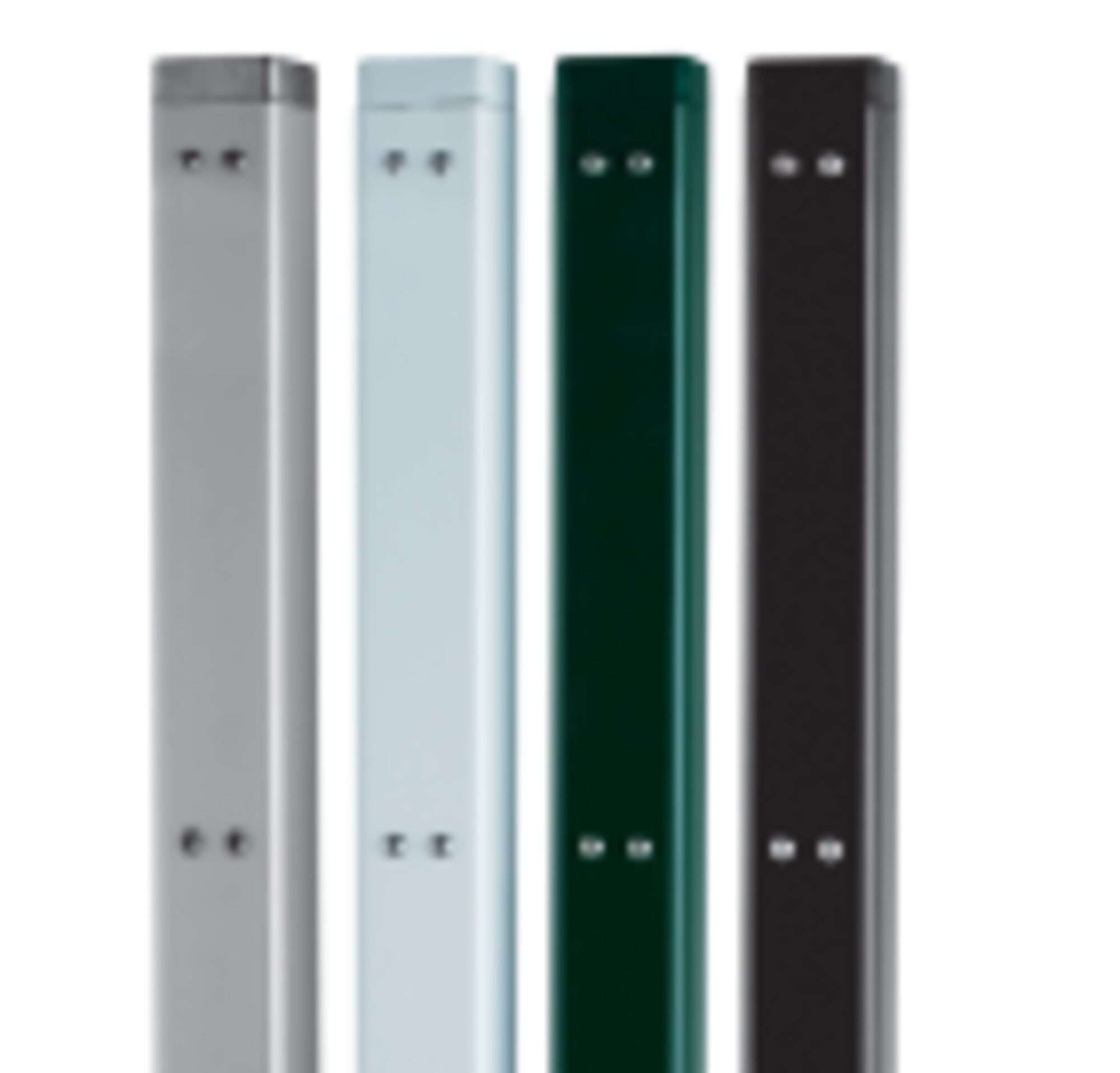 Image du produit : Poteaux de tennis carrés amovibles - aluminium - Couleur au choix