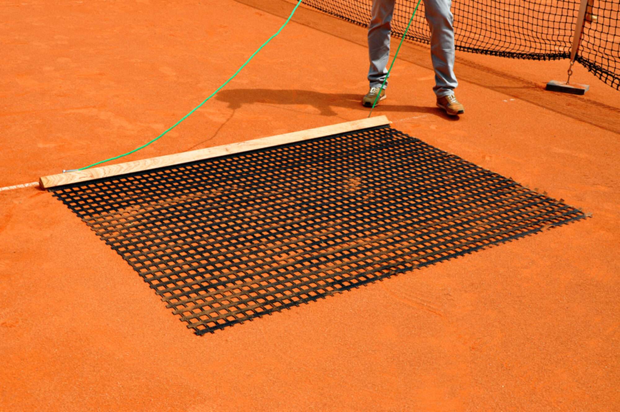 Image du produit : Traine pour court de Tennis - Taille et Matériau au choix