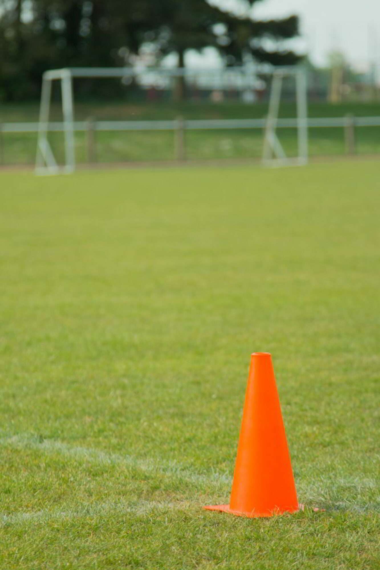 Image du produit : Lot de 4 cônes de délimitation - 38 cm - orange