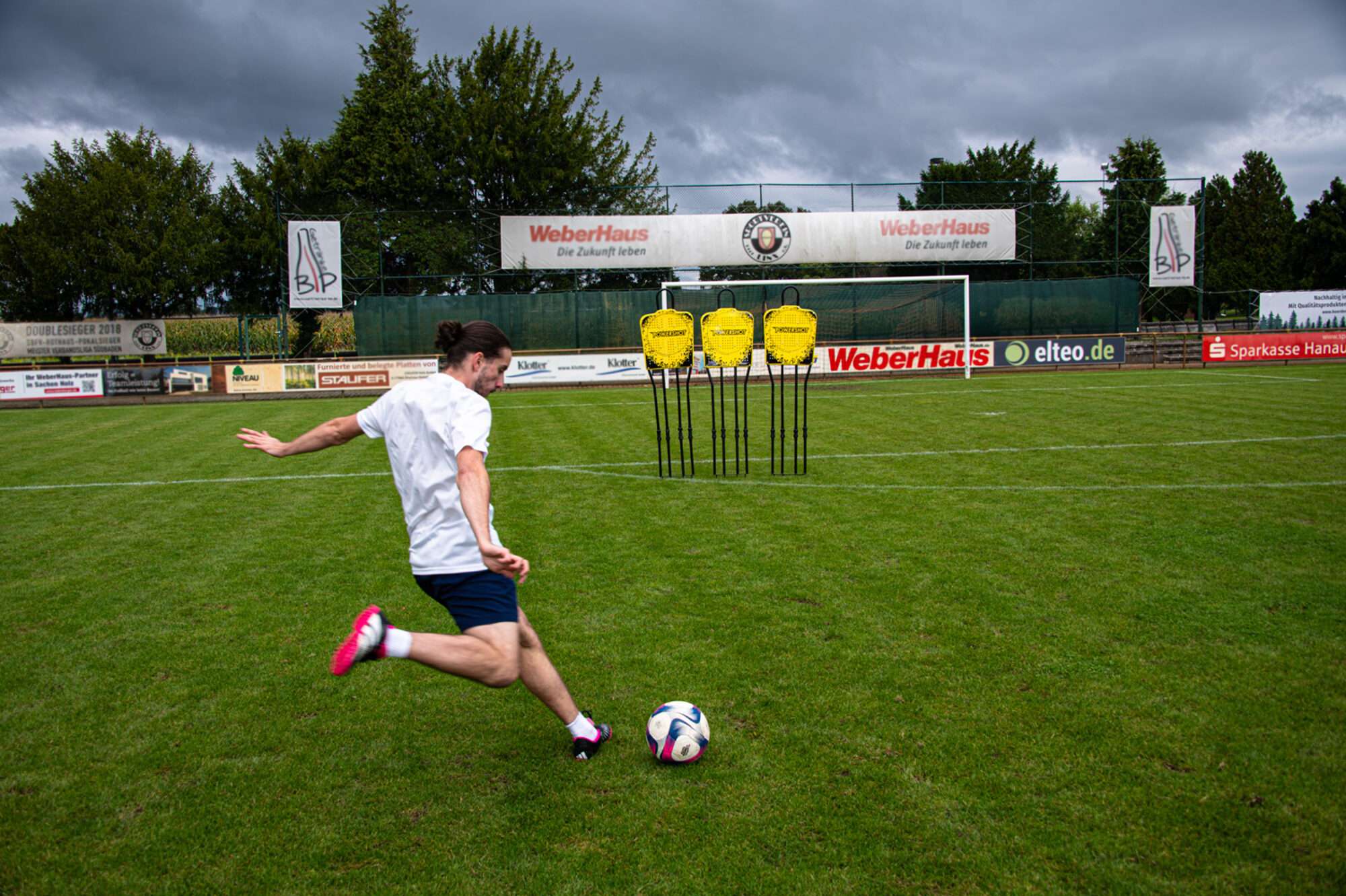 Image du produit : Kit de 3 mannequins défensifs en acier 