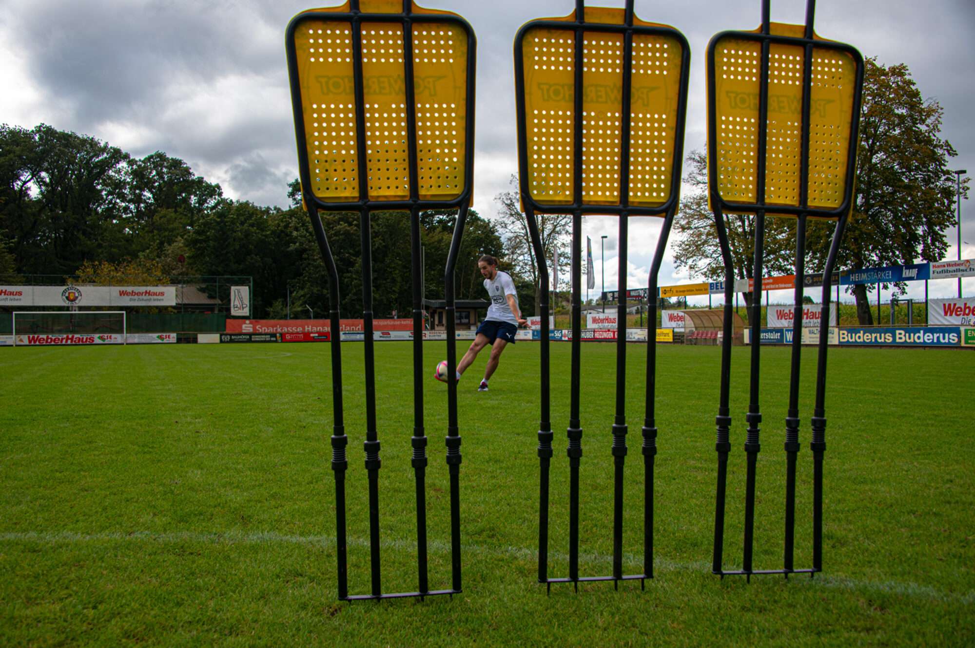 Image du produit : Kit de 3 mannequins défensifs en acier 