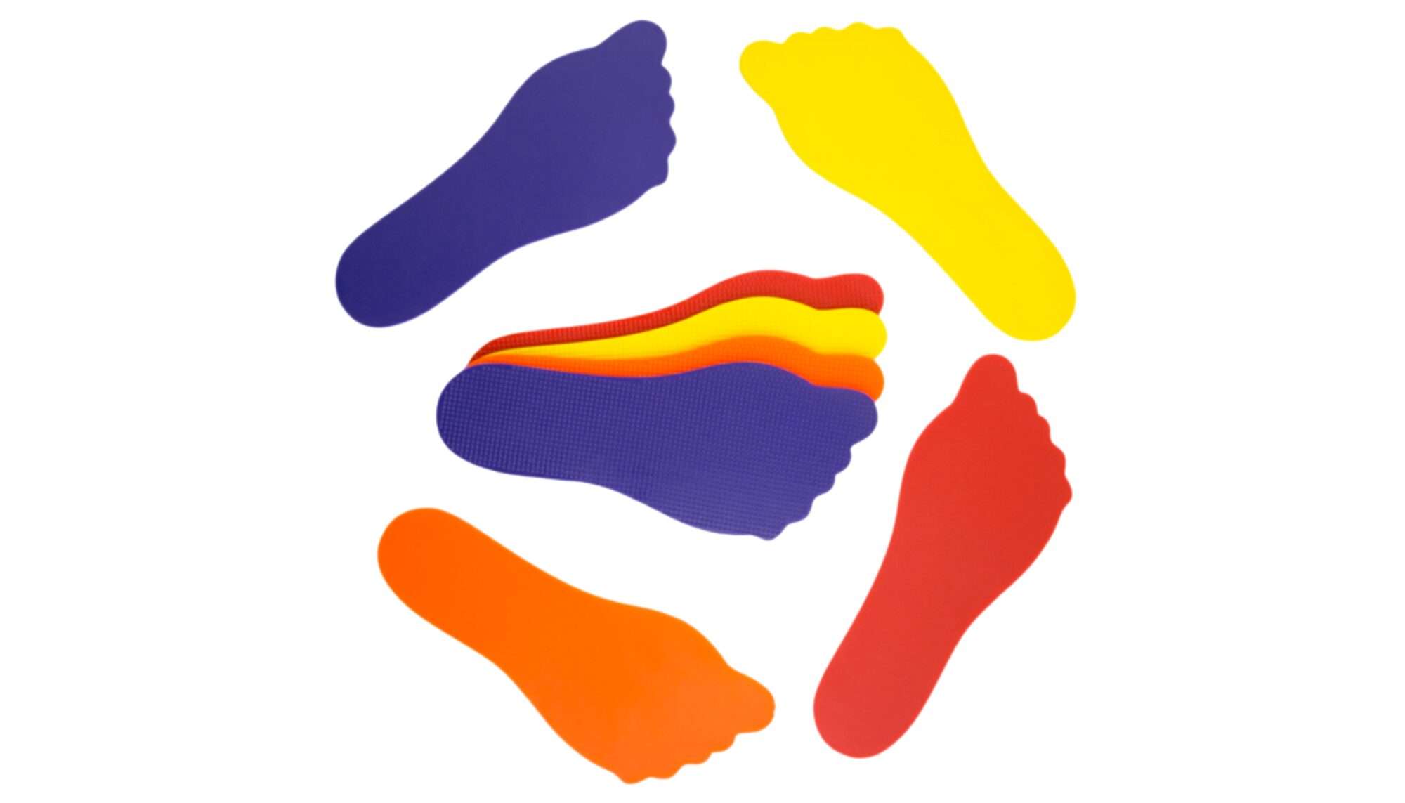 Image du produit : Marquage au sol ludique : lot de 4 pieds