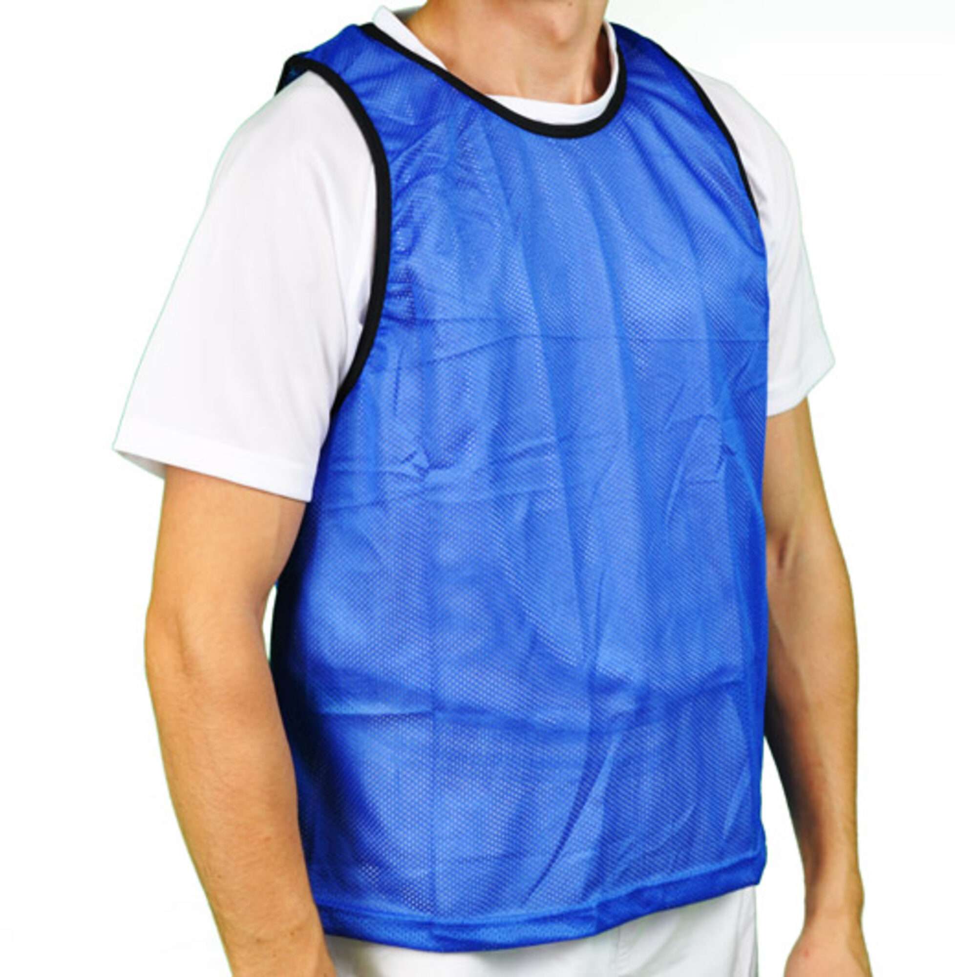 Image du produit : Chasuble d’entrainement simple - Bleu - Lot de 5 - M/L