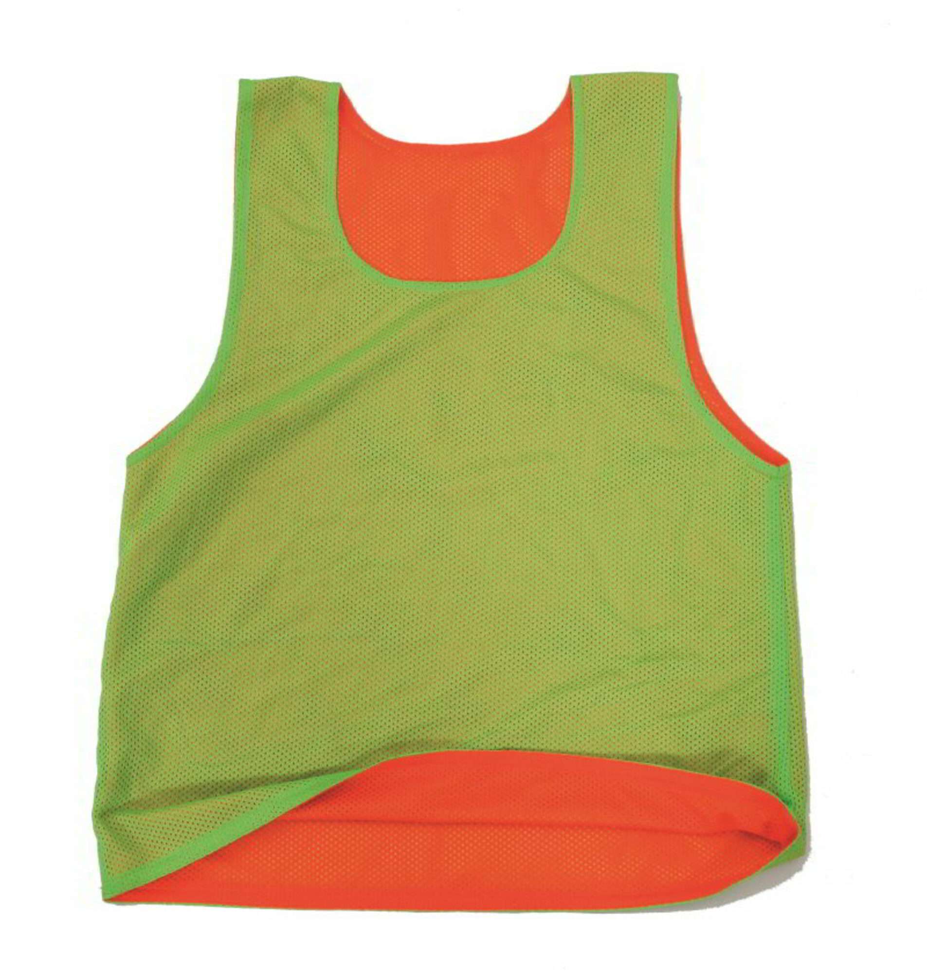 Image du produit : Chasuble d’entrainement réversible - Jaune/Orange - Lot de 5 - M/L