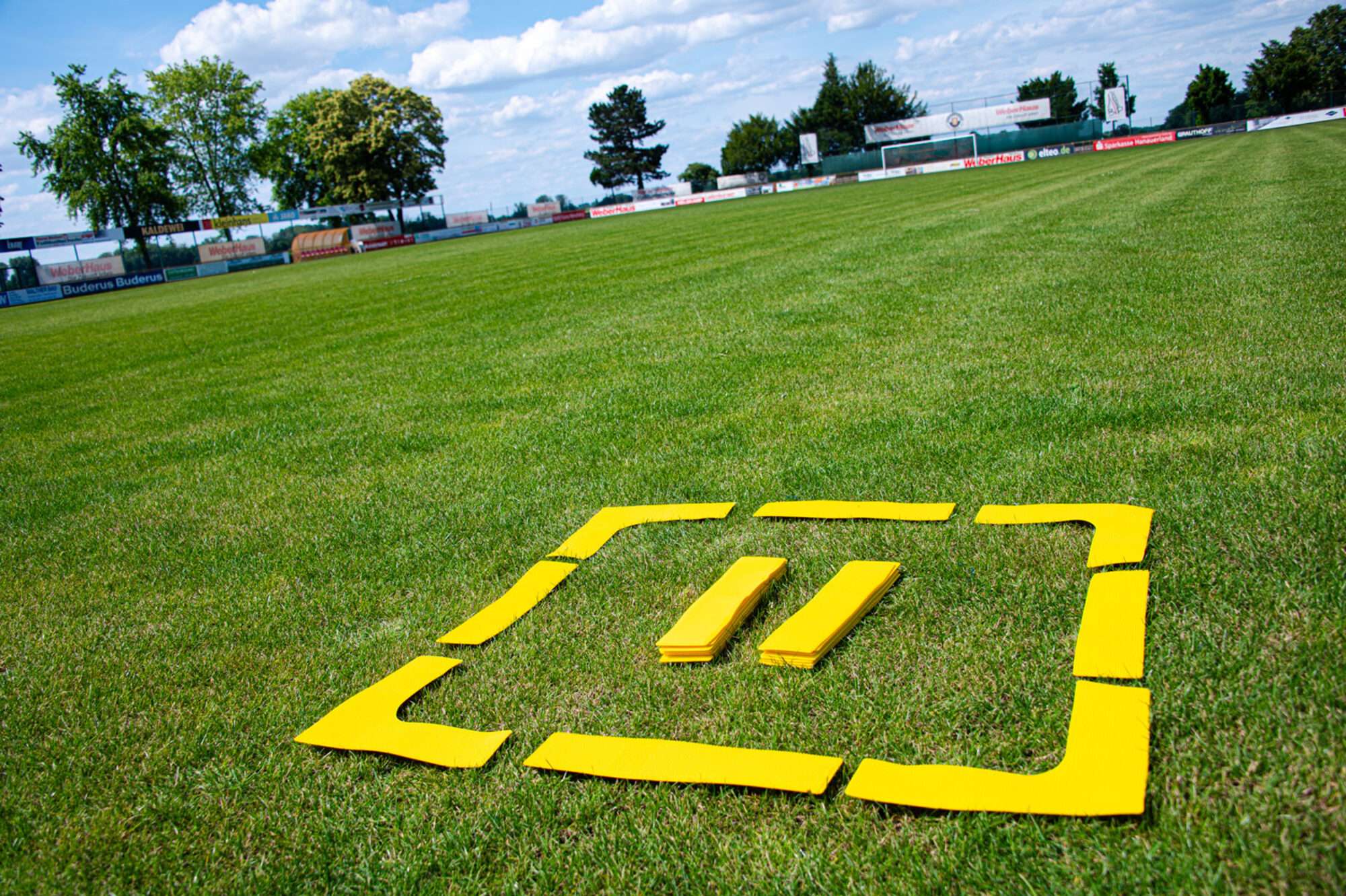 Image du produit : Lignes et angles marquage au sol