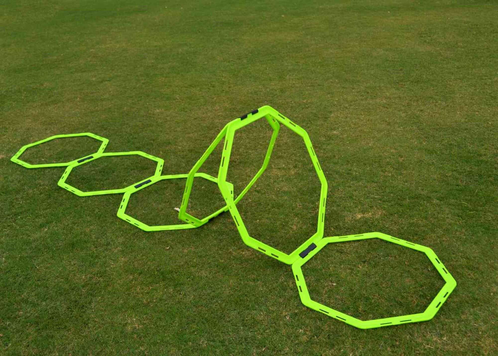 Image du produit : Échelle d'agilité octogonale - 12 anneaux