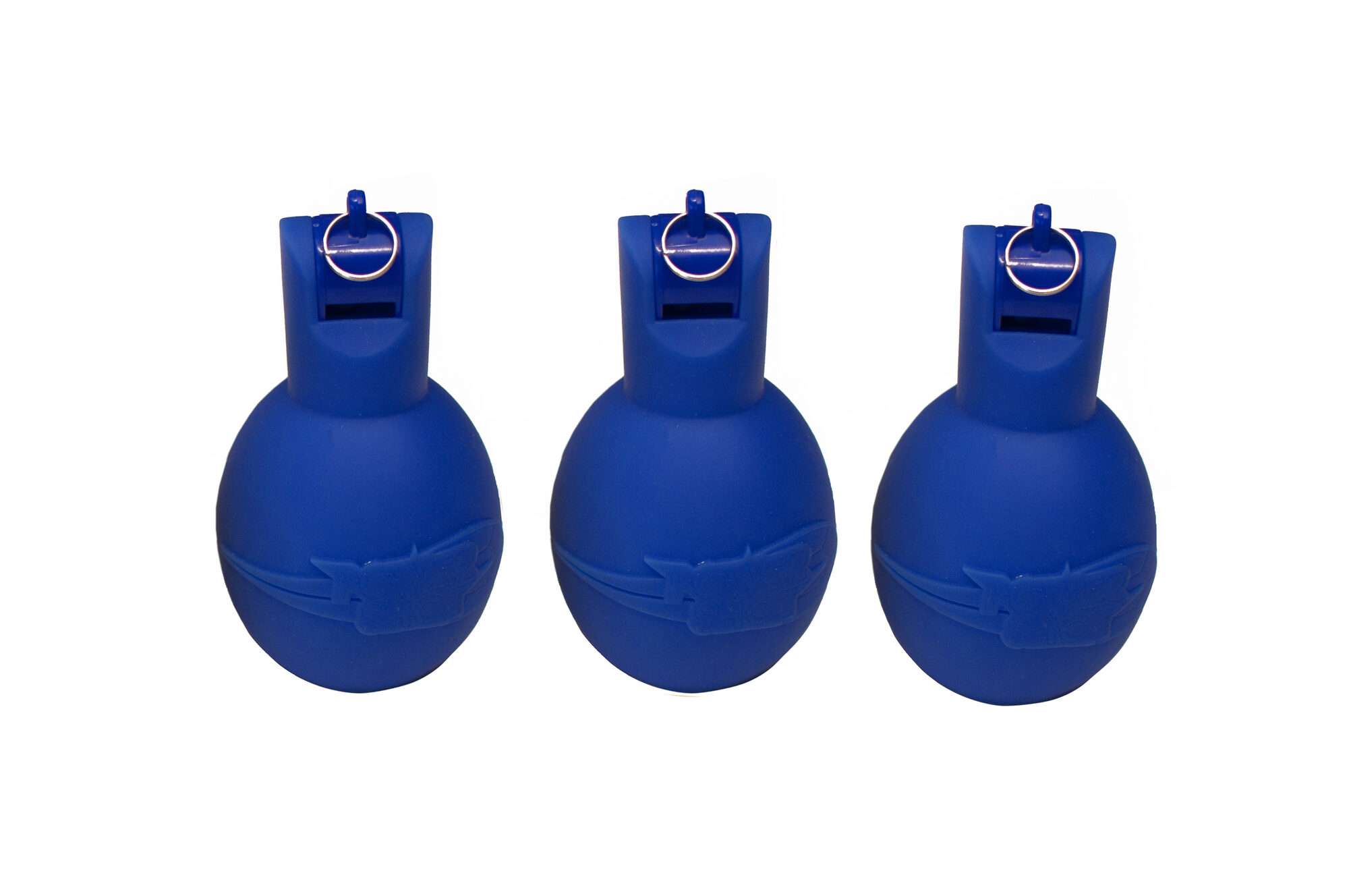 Image du produit : Sifflet poire / Sifflet à main Hygiénique bleu - Lot de 3