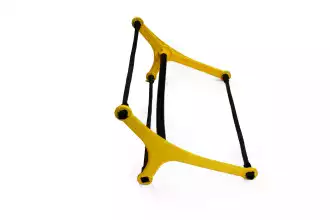 Haie d'agilité multi-hauteur triangulaire