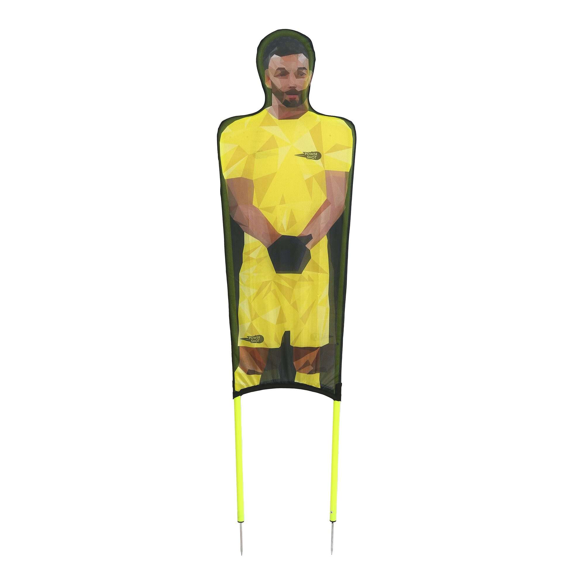 Image du produit : Lot de 3 mannequins flexibles en polyester imprimé - Jaune