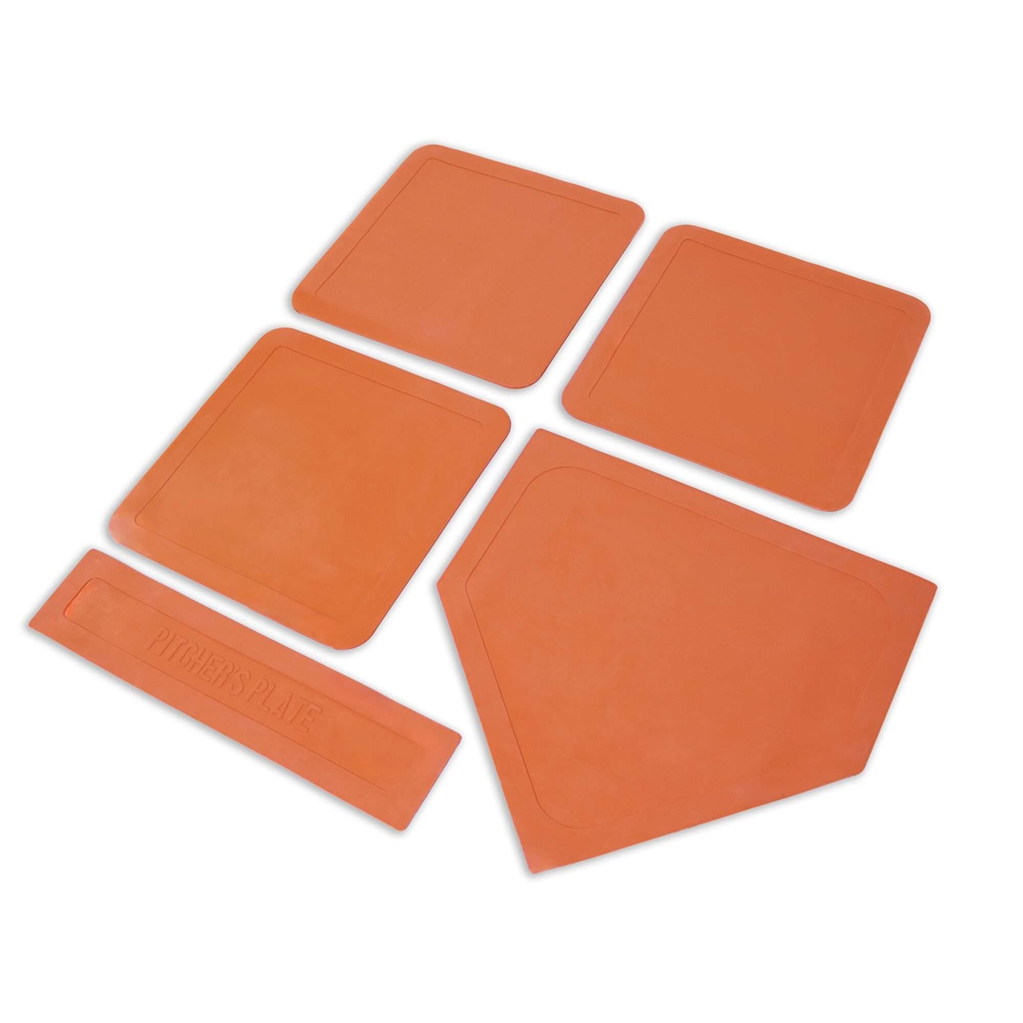 Image du produit : Kit de 3 battes en aluminium, 3 balles et bases de baseball