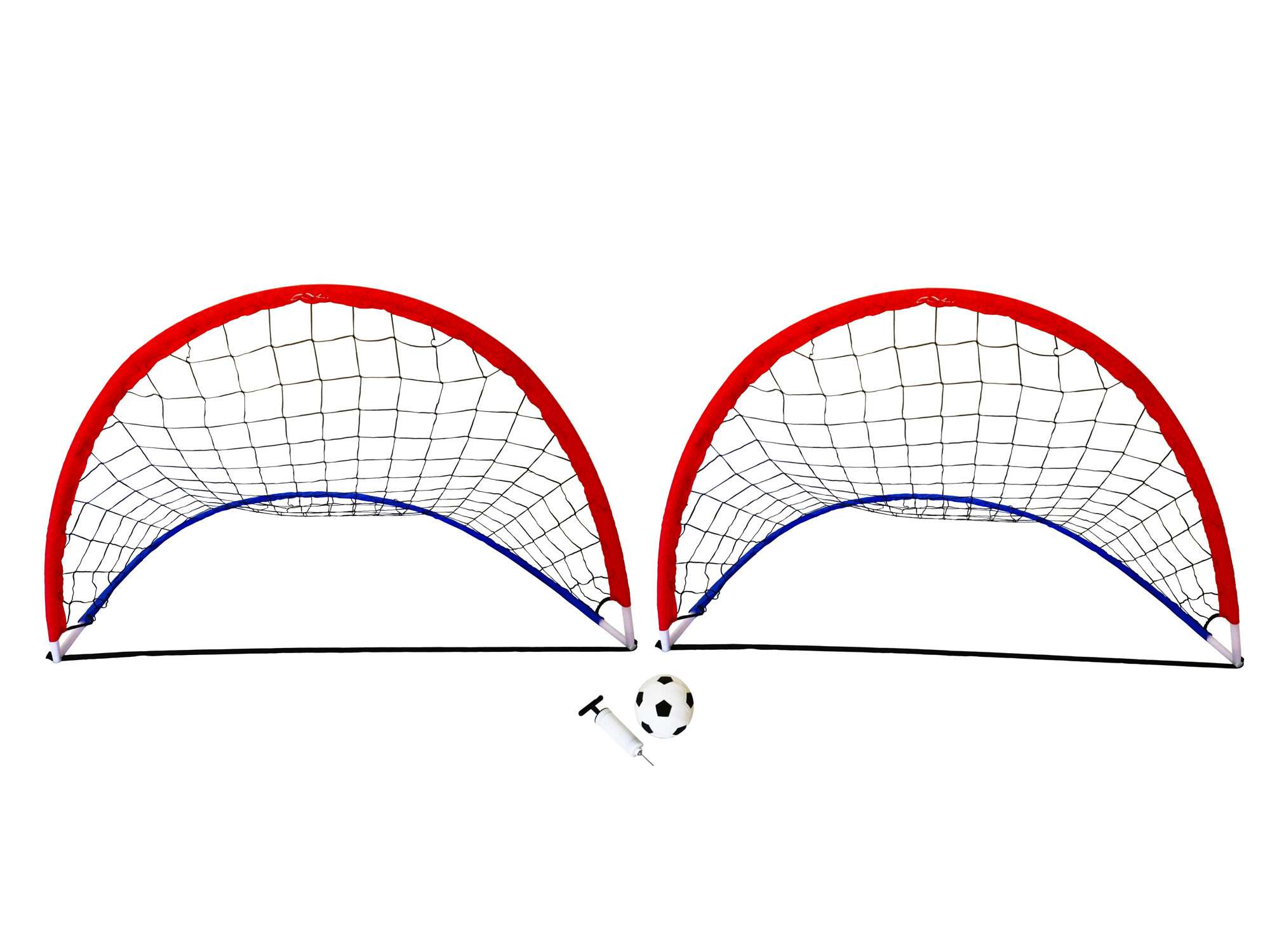 Image du produit : Kit de hockey/floorball - 12 crosses, lot de 5 balles et buts