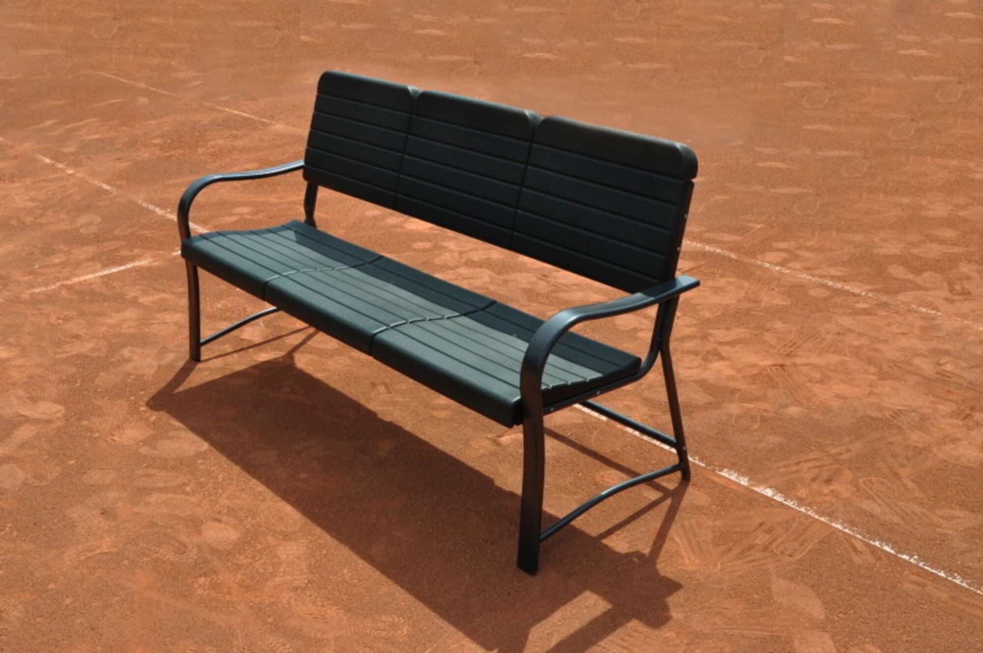 Image du produit : Banc tennis CARRINGTON® PVC 1,60 m