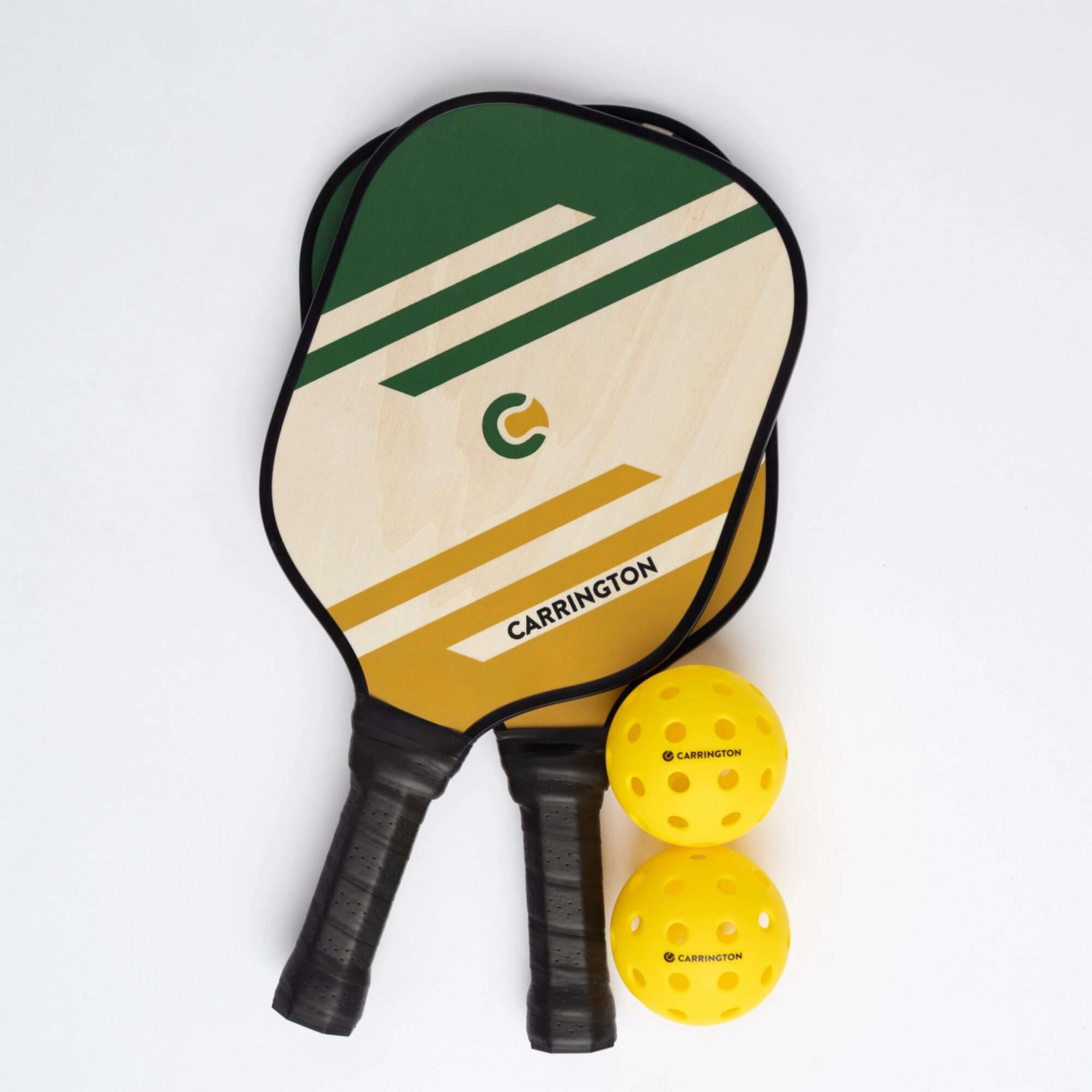 Image du produit : Pickleball - Raquette et balle en bois (lot de 2)