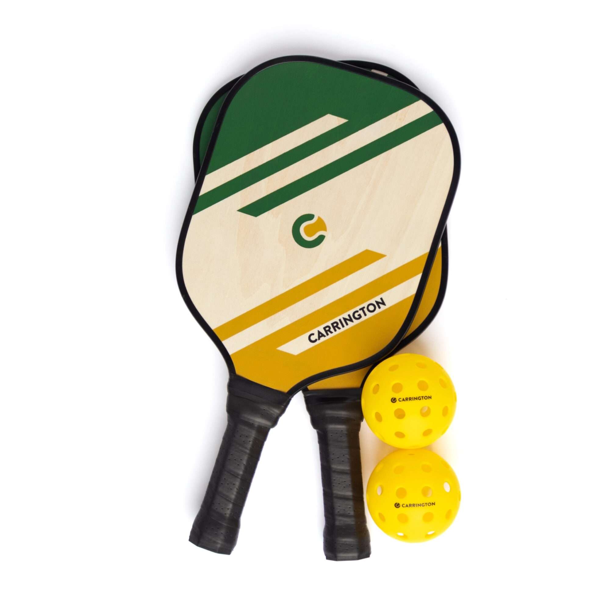 Image du produit : Pickleball - Raquette et balle en bois (lot de 2)