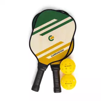 Pickleball - Raquette écologique de base en bois (lot de 2)
