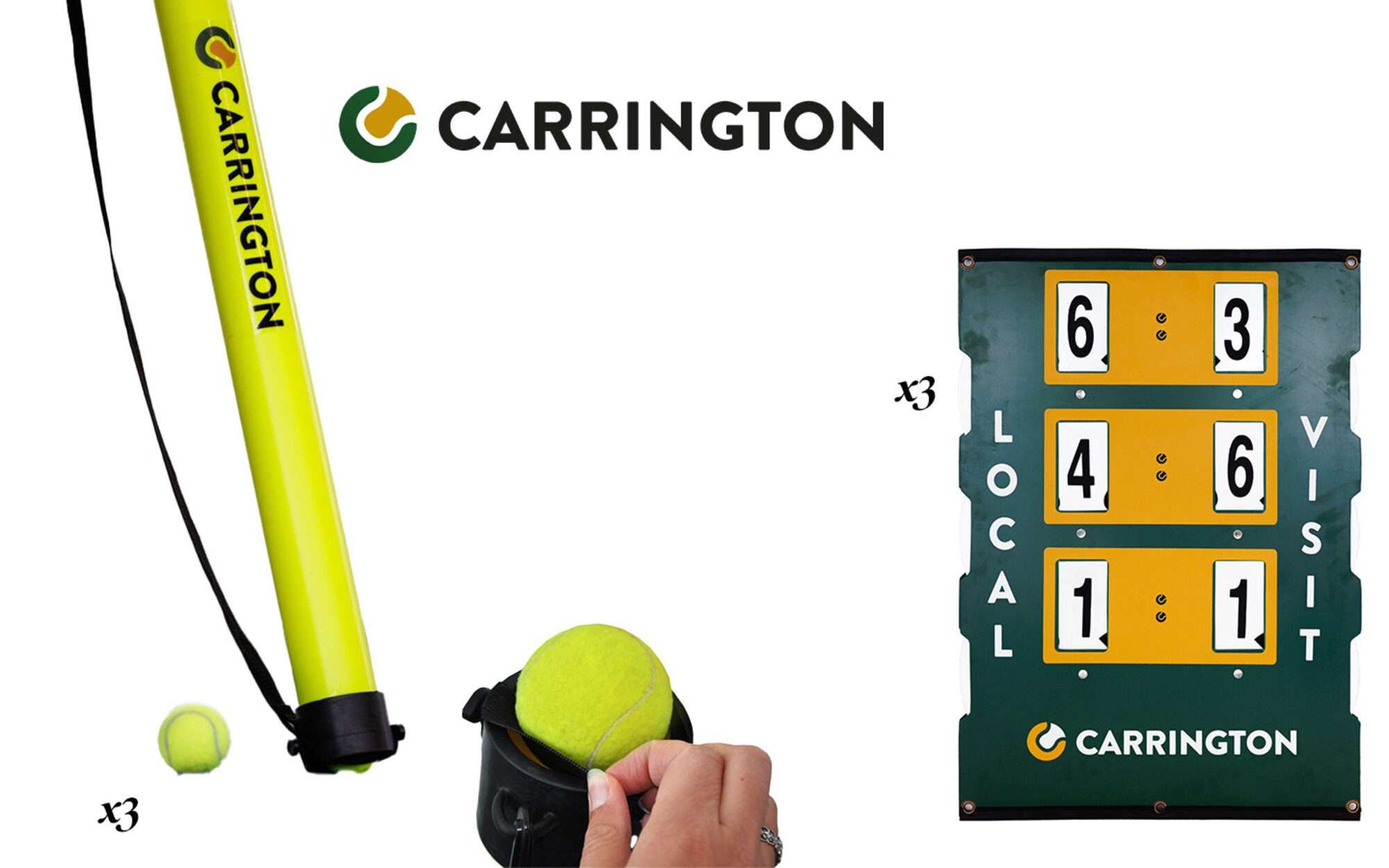 Image du produit : Kit Accessoires de Tennis - Carrington