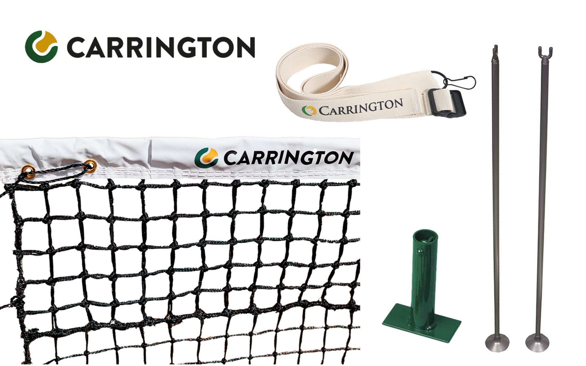 Image du produit : Kit Filet spécial Terre-battue Tennis - Carrington