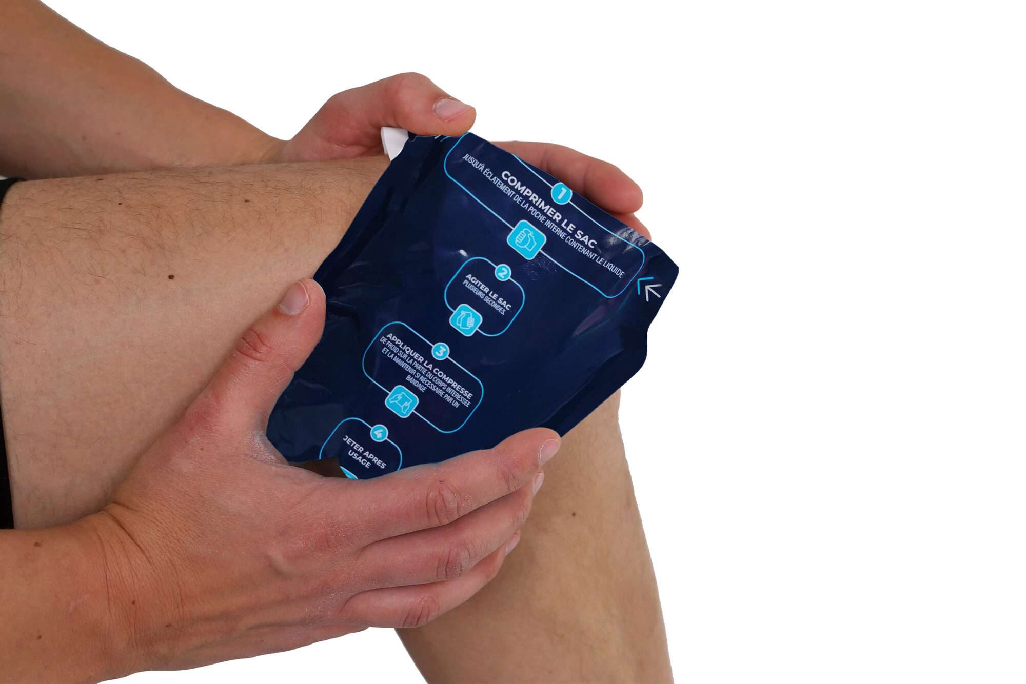 Image du produit : Lot de 10 poches de froid instantanée 27x13 cm