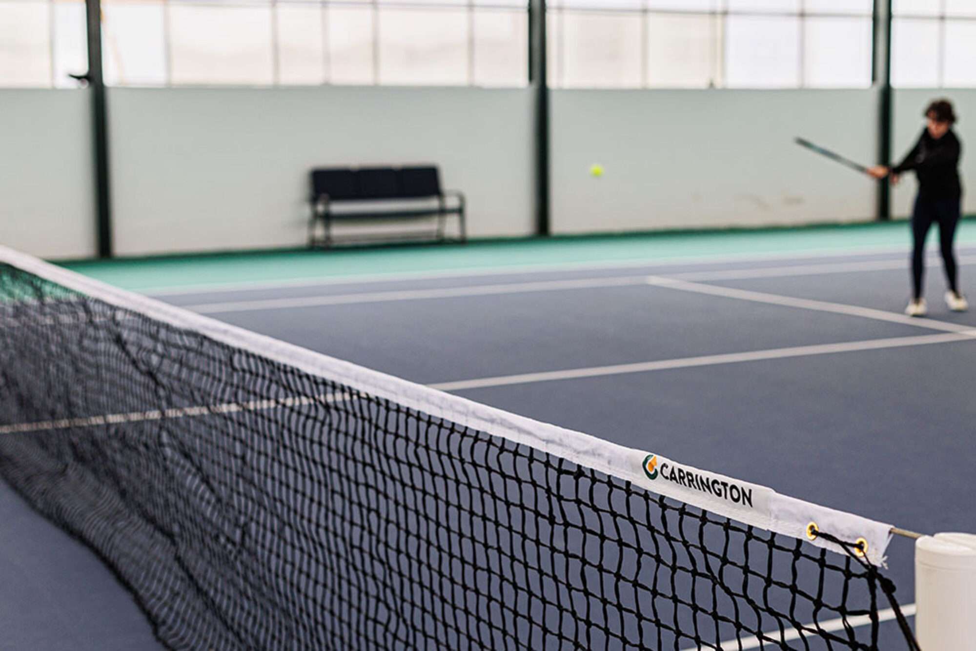 Image du produit : Filet de tennis 3mm TOURNOI maille double de haut en bas