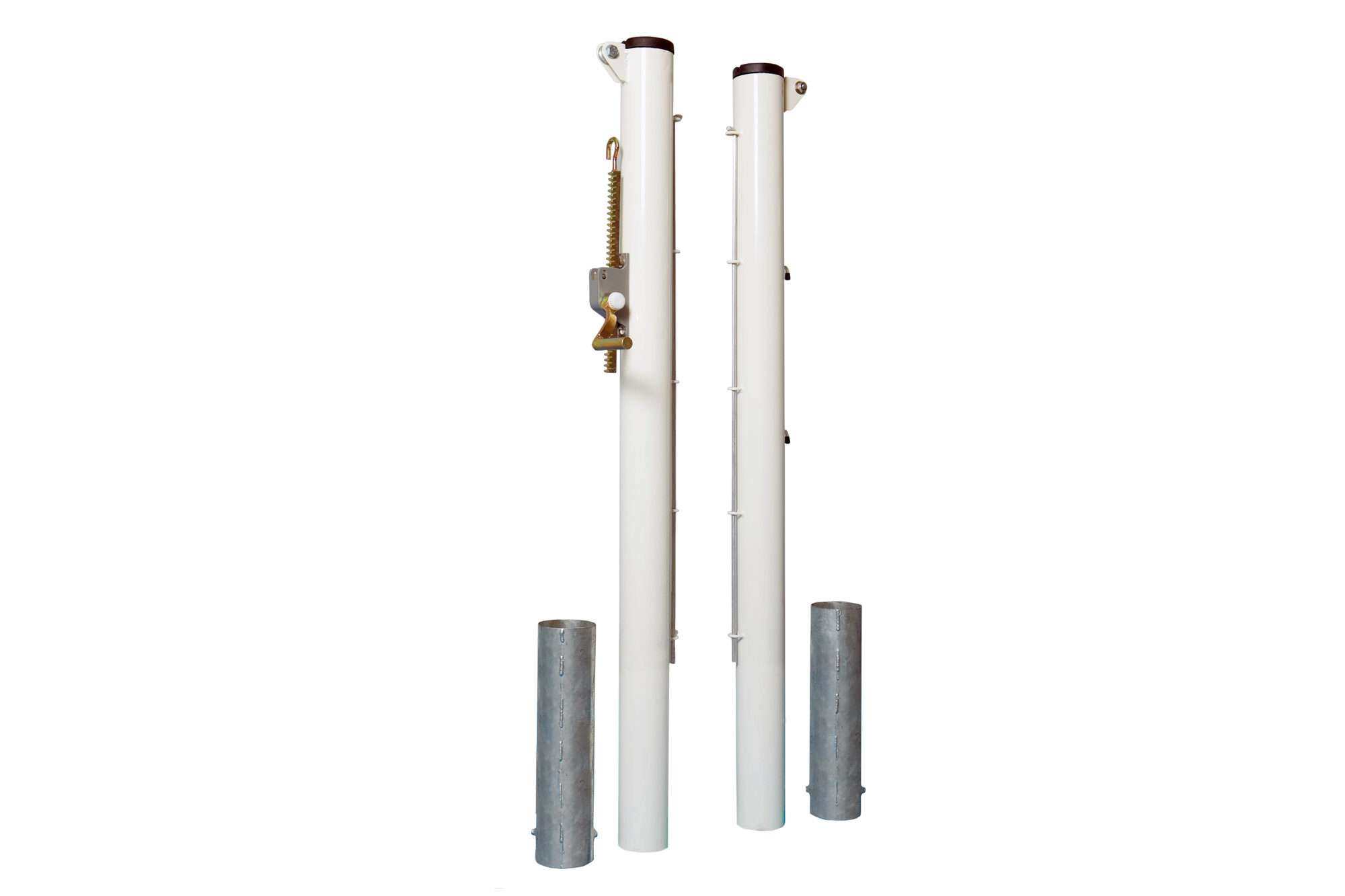 Image du produit : Poteaux de tennis ronds acier 90 mm (paire)