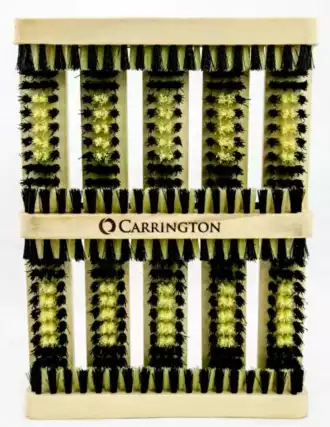 Brosse - pieds chaussures en bois