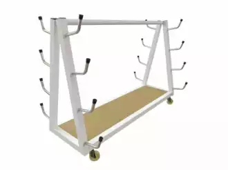 Chariot de transport de poteaux