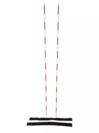 Lot de 2 mires de volley-ball avec attaches velcro