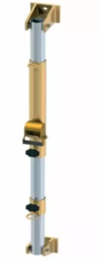 Poteaux de volley muraux